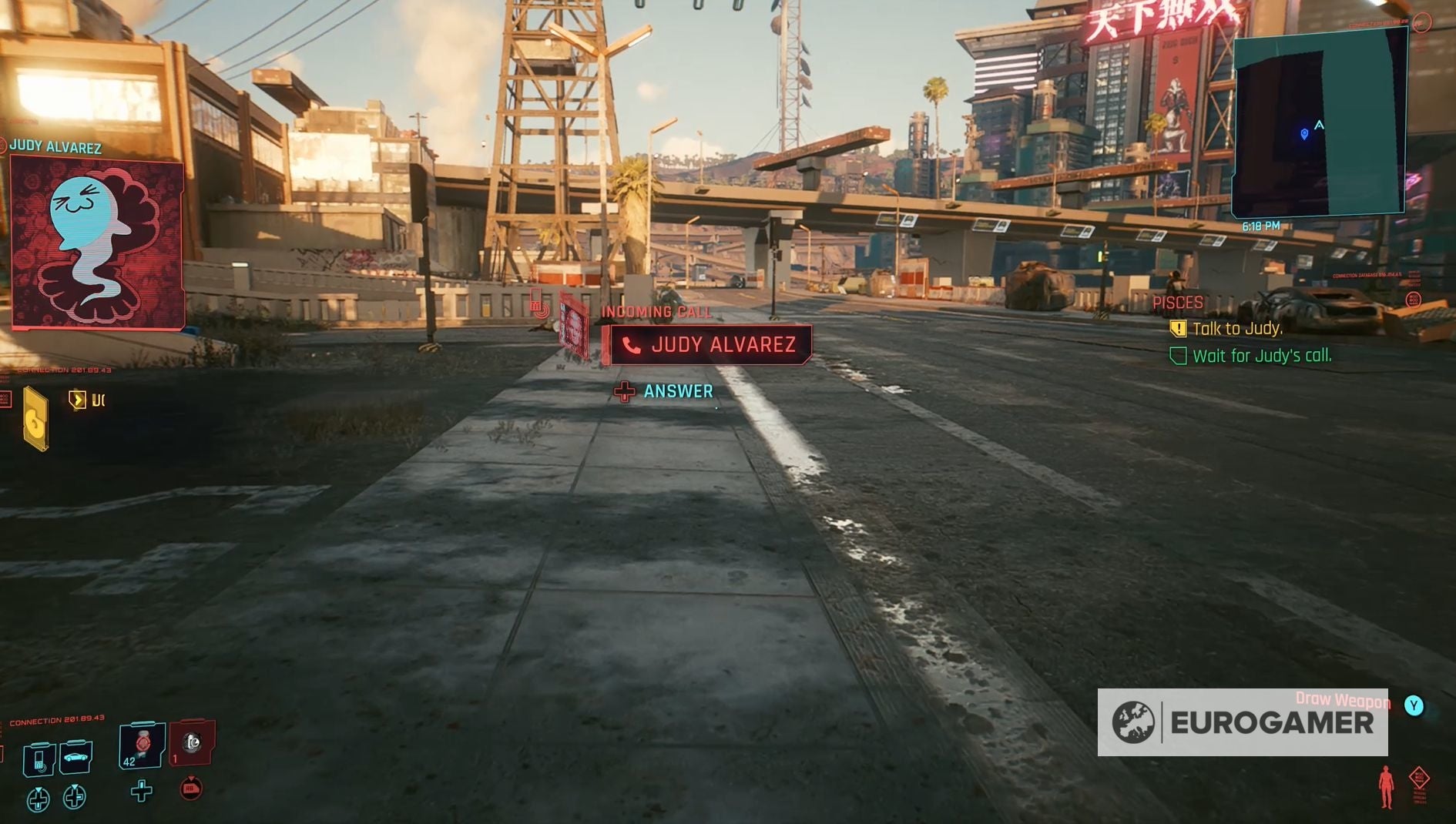 Cyberpunk 2077 Judy quests How to find Judy Alvarez's apartment